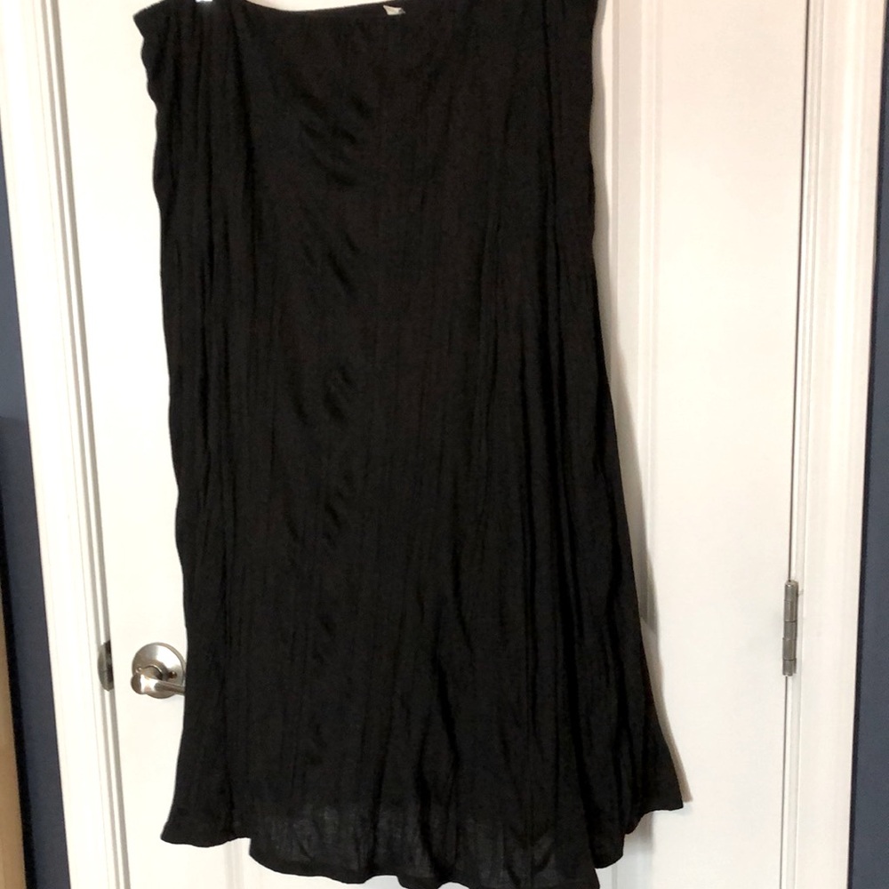 JJill long crinkle skirt